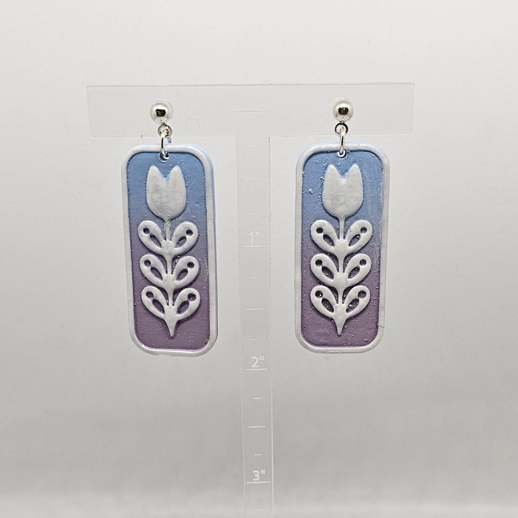 Folk art Tulip Dangle
